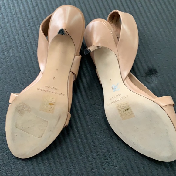 Sigerson Morrison Seley Slingback Kitten Sandal - Picture 6 of 10